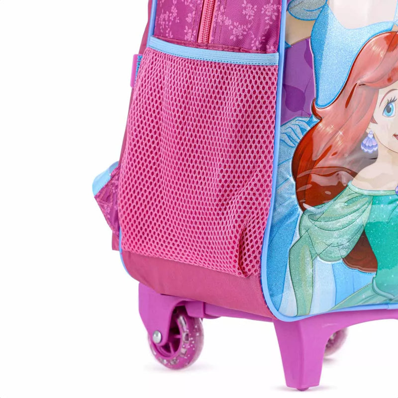 Mochila Escolar Com Rodinhas Xeryus - Princesas